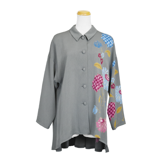 詩仙堂（トモコレクション）手描き　ワンピース　未使用 詩仙堂TOMOコレクション】ワンピース 詩仙堂 ロングワンピース 公式